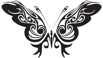 Tribal Butterfly 47
